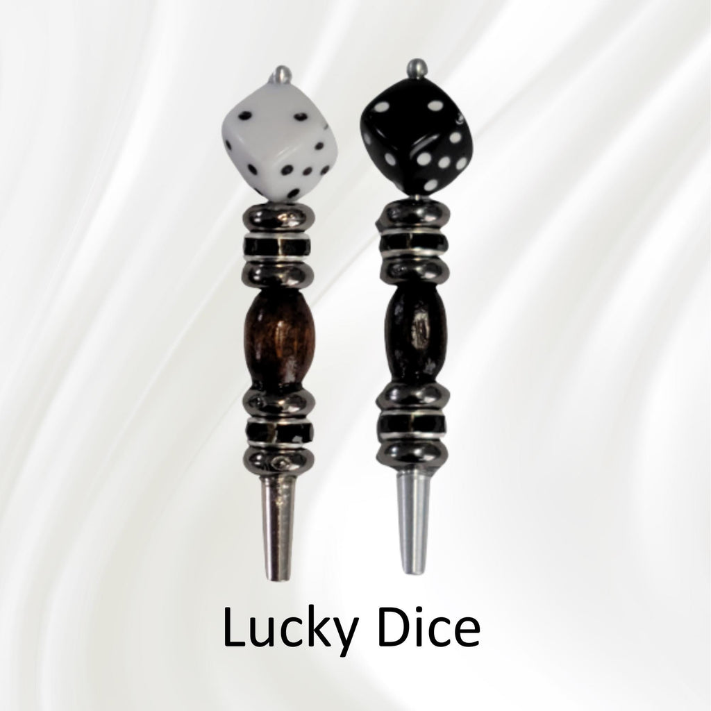 Dice Cribbage Pegs | Wooden Bronze Game Pieces | Replacement Game Pieces