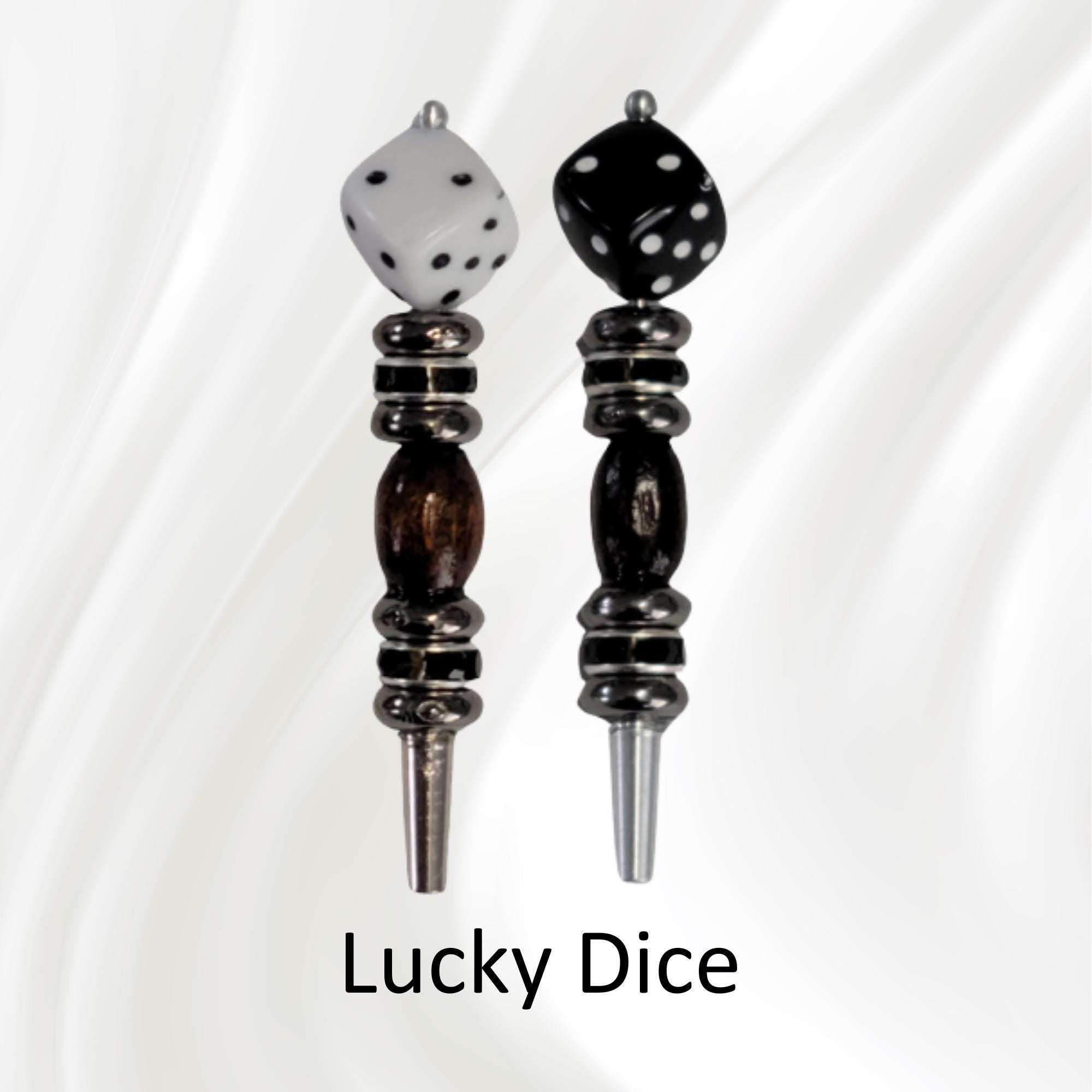 Dice Cribbage Pegs | Wooden Bronze Game Pieces | Replacement Game Pieces