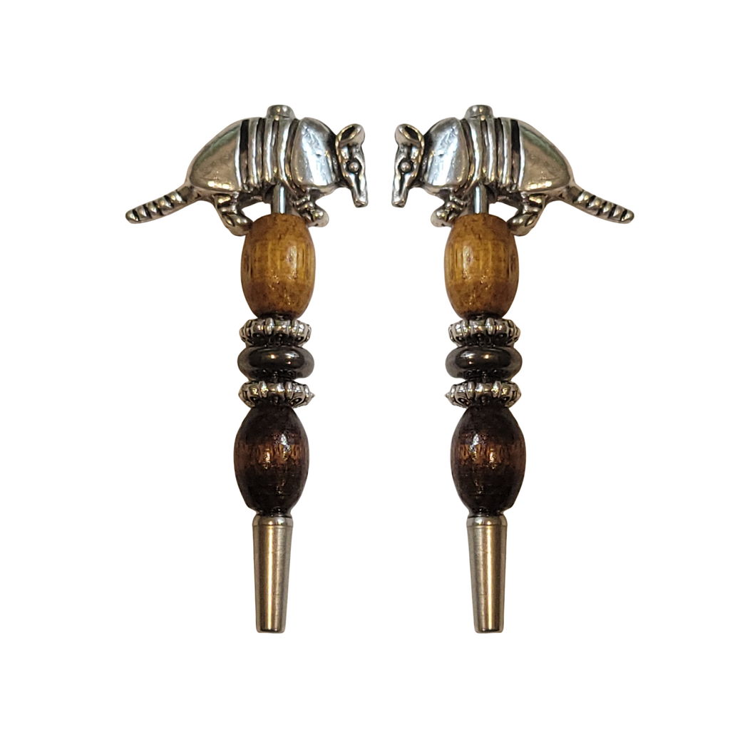 Armadillo Crib Pegs | Artisan Board Game Gift | Animal Peg