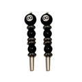 Billiards 8 Ball Pool Cribbage Pegs – Handmade Artisan Board Game Gift | Replacement Peg Set
