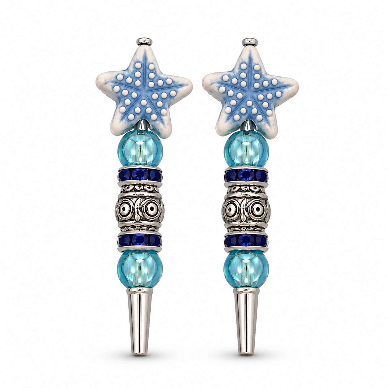 Starfish Cribbage Pegs  | Ocean Nautical Pegs | Cribbage Game Piece
