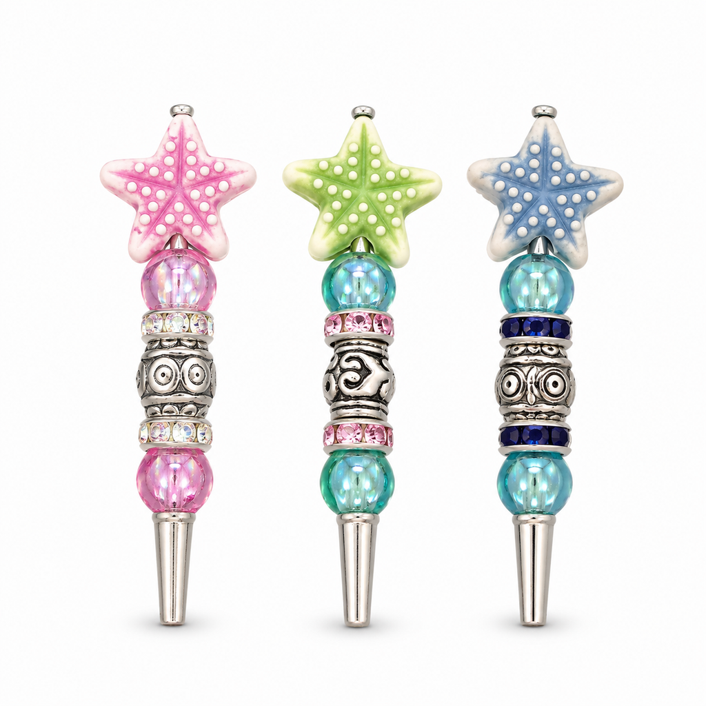 Starfish Cribbage Pegs  | Ocean Nautical Pegs | Cribbage Game Piece