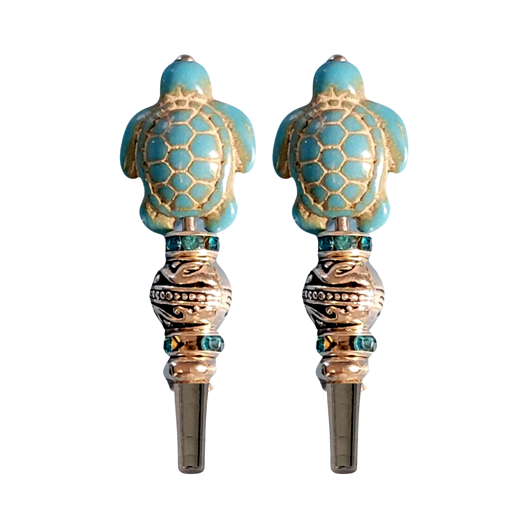 Turtle Cribbage Pegs - Ocean Nautical Pegs | Cribbage board