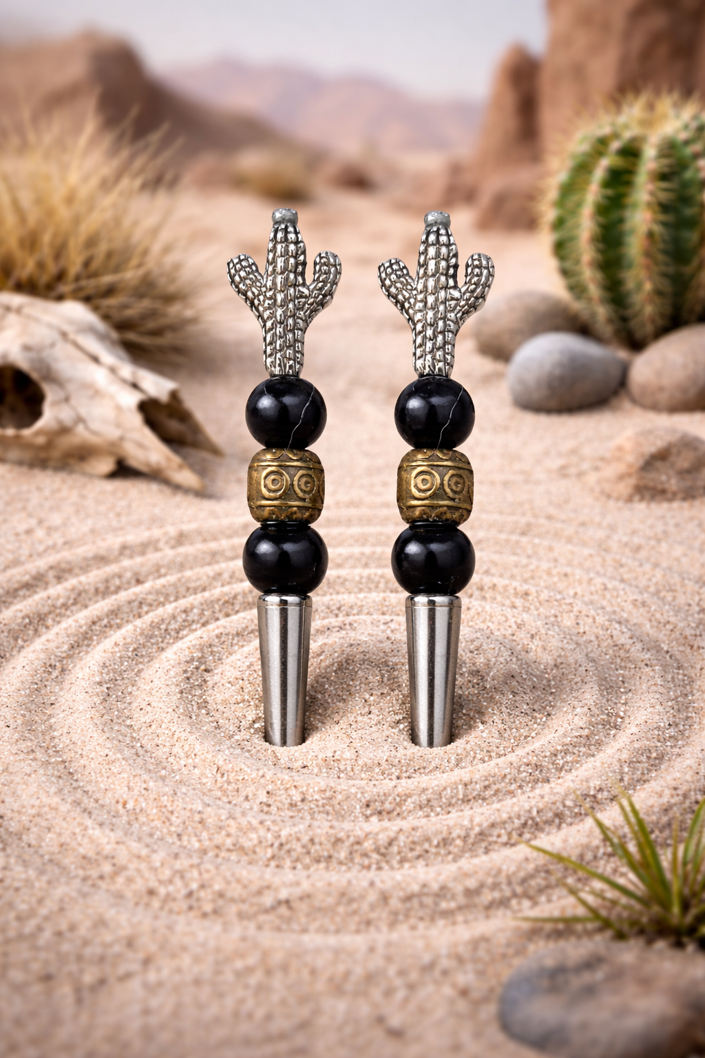 Cactus Cribbage Pegs | Handmade Artisan Gift | Replacement Cribbage Peg Set